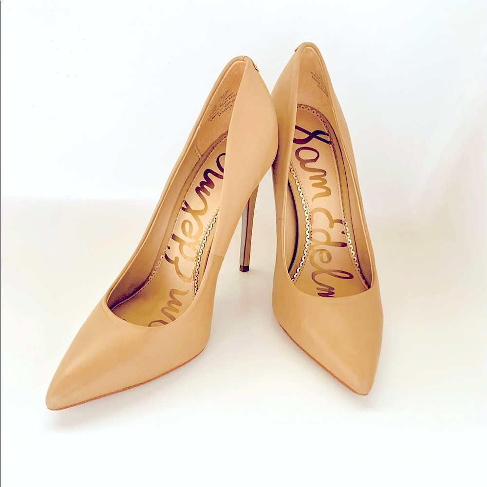 SAM EDELMAN Beige Heels                             DANNA Size US 7M, EUR 37